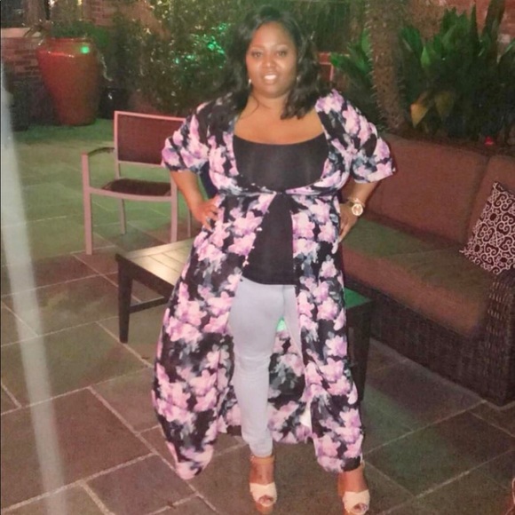 Flower 🌺 Sheer Dress - Picture 2 of 7